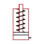 schéma vérin simple effet retour par ressort